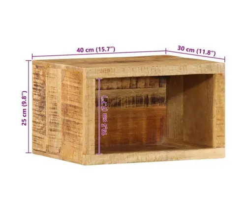 Öölambi Kapp Pruun 40 X 30 X 25 Cm Mangopuit Öölambi Kapp Pruun 40 X 30 X 25 Cm Mangopuit