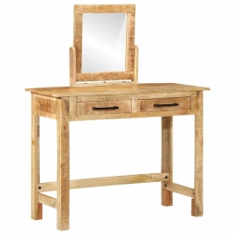 Dressing Galds Brūna 100 X 40 X 120 Cm Mango Masīvkoks Vidaxl
