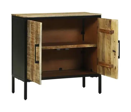 Komoda Ruda 70 X 35 X 70 Cm Mango Medienos Masyvas