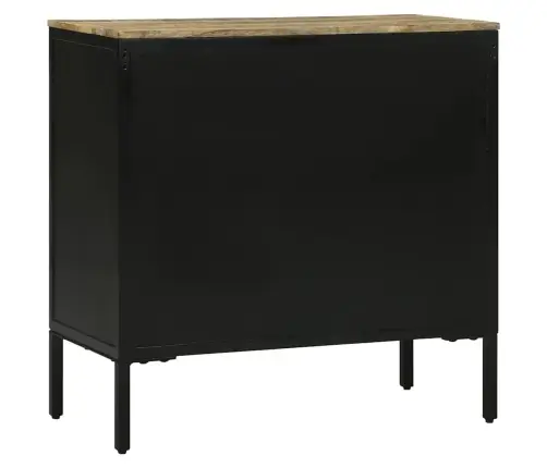 Komoda Ruda 70 X 35 X 70 Cm Mango Medienos Masyvas