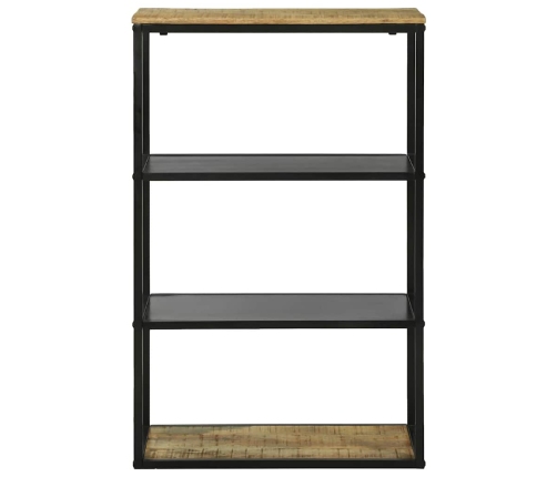 Grāmatu Plaukts 70X35X110 Cm Ciets Koks Raunds Mango Vidaxl