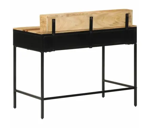 Konsolē Galda 100X55X75 Cm Masīvkoka Mango Vidaxl