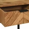 Naktsgaldiņš 40X35X50 Cm No Akācijas Masīvkoka Vidaxl