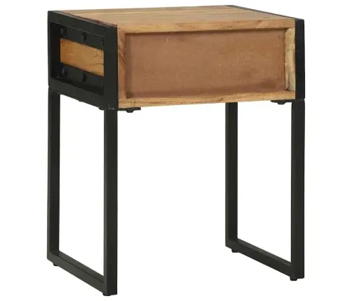 Naktsgaldiņš 40X35X50 Cm No Akācijas Masīvkoka Vidaxl