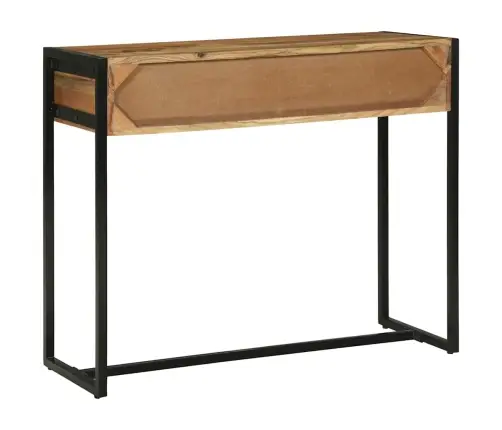 Konsoollaud Sahtliga Riiuliga Pruun 90 X 35 X 75 Cm Mangopuit