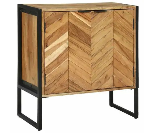 Komoda Ruda 70 X 35 X 75 Cm Akacijos Medienos Masyvas