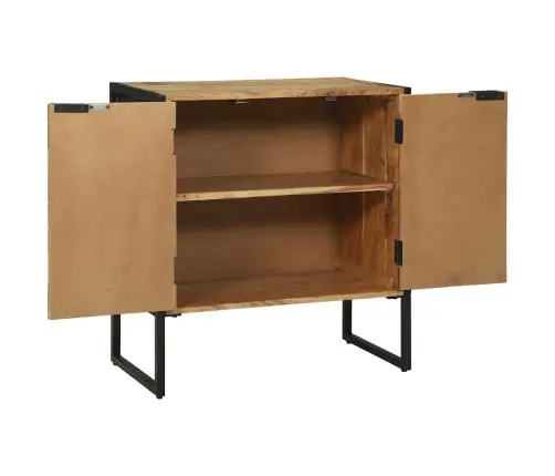 Komoda Ruda 70 X 35 X 75 Cm Akacijos Medienos Masyvas