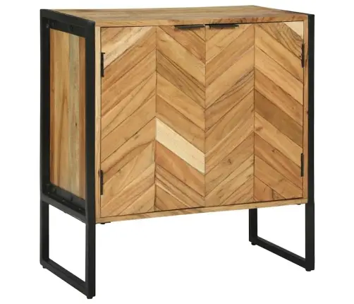 Komoda Ruda 70 X 35 X 75 Cm Akacijos Medienos Masyvas