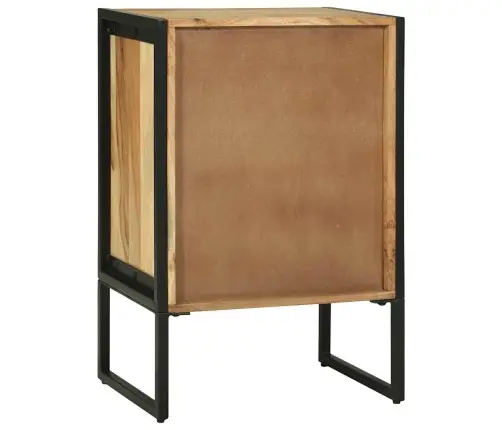 Komoda Ruda 50 X 35 X 75 Cm Akacijos Medienos Masyvas