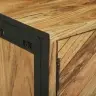 Tv Skapis 110X30X50 Cm Cietā Akācija Vidaxl