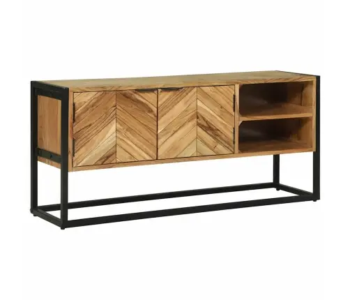 Tv Skapis 110X30X50 Cm Cietā Akācija Vidaxl