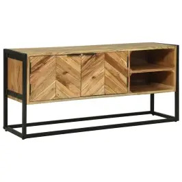 Televizora Skapīša Brūna 110 X 30 X 50 Cm Akācijas Masīvkoks Vidaxl
