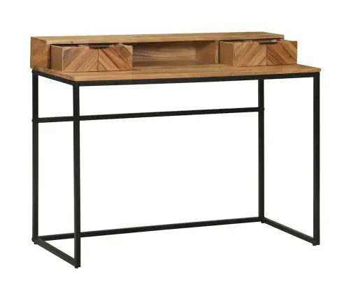 Galds 110X50X87 Cm Cieta Koka Akācija Vidaxl Galds 110X50X87 Cm Cieta Koka Akācija Vidaxl