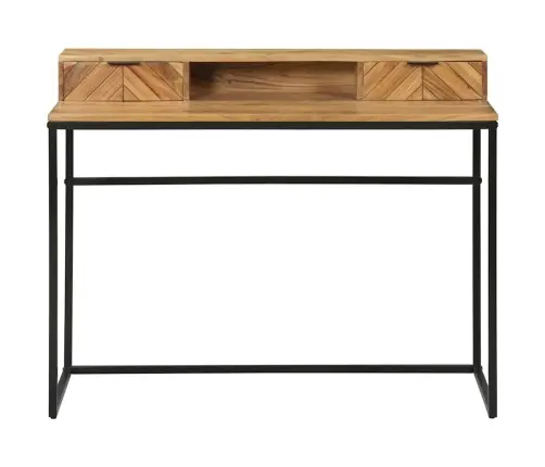 Galds 110X50X87 Cm Cieta Koka Akācija Vidaxl Galds 110X50X87 Cm Cieta Koka Akācija Vidaxl