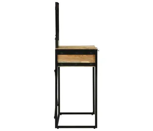 Pastaiga Galds Ar Spoguli 100X40X120 Cm Cietā Koka Akācija Vidaxl