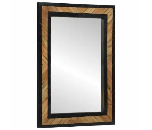Spogulis 70X2X70 Cm Ciets Koks Akācija Vidaxl