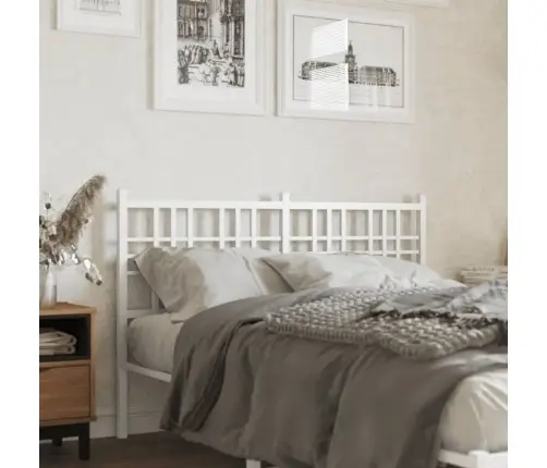 Gultas Galvgalis, Balts, 120 Cm Vidaxl