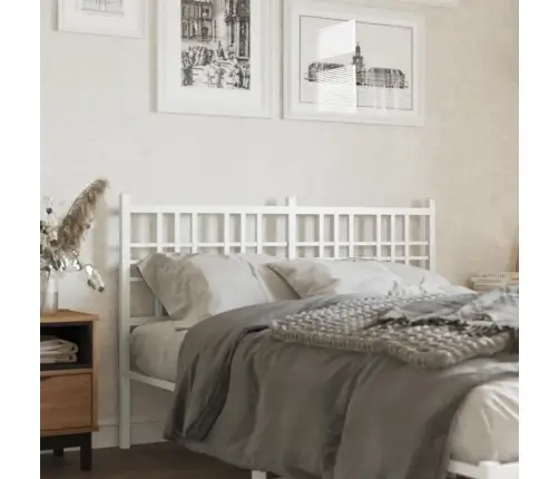 Metallist Voodipeats, Valge, 137 Cm