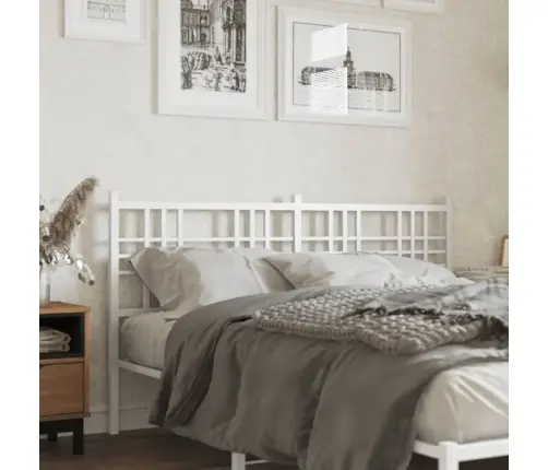 Metallist Voodipeats, Valge, 160 Cm