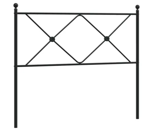 Metallist Voodipeats, Must, 100 Cm