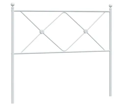 Gultas Galvgalis, Balts, 100 Cm Vidaxl