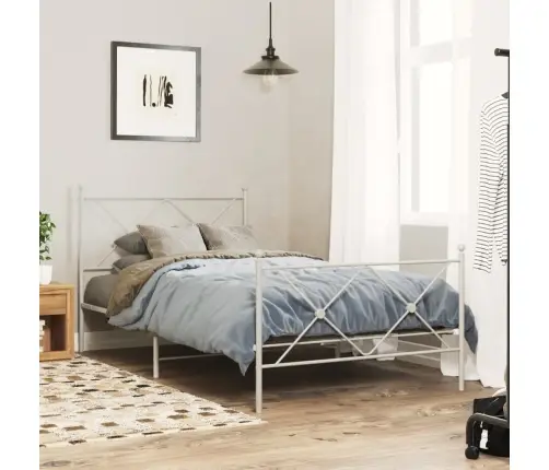 Gultas Galvgalis, Balts, 100 Cm Vidaxl