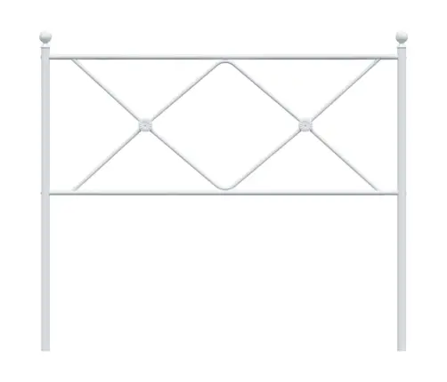 Gultas Galvgalis, Balts, 100 Cm Vidaxl