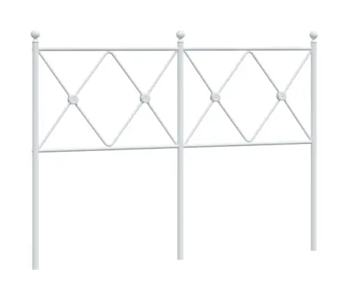 Metallist Voodipeats, Valge, 120 Cm