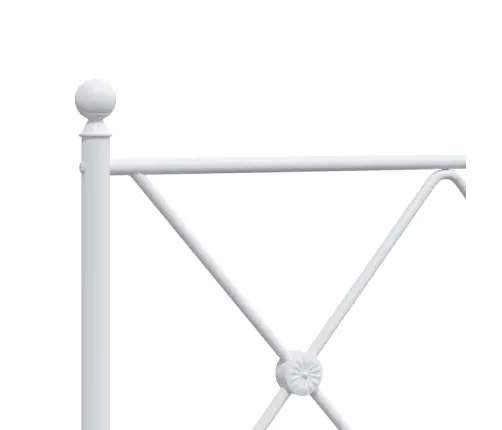 Metallist Voodipeats, Valge, 140 Cm