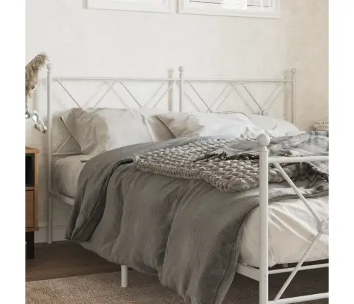 Gultas Galvgalis, Balts, 160 Cm Vidaxl