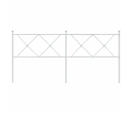 Gultas Galvgalis, Balts, 180 Cm Vidaxl