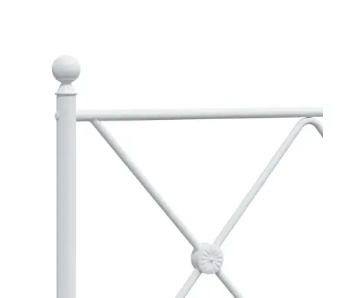 Gultas Galvgalis, Balts, 180 Cm Vidaxl