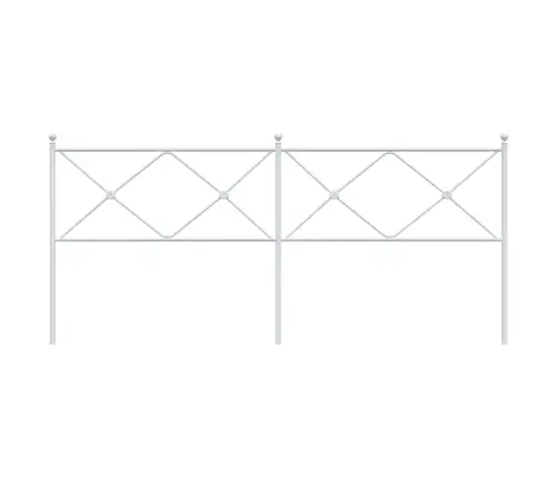 Gultas Galvgalis, Balts, 200 Cm Vidaxl