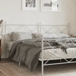 Gultas Galvgalis, Balts, 200 Cm Vidaxl