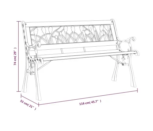 Sodo Souliukas, 116cm Eglės Medienos Masyvas Ir Plienas