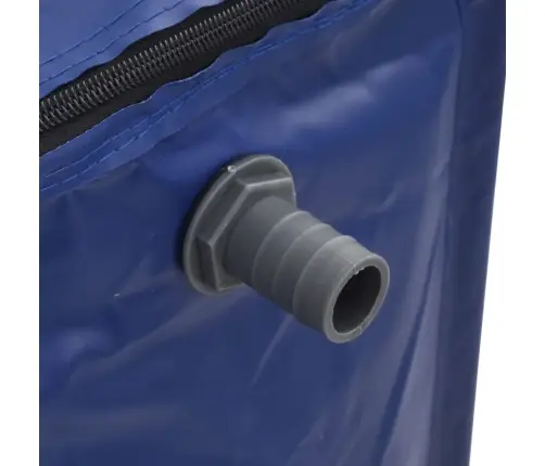 Ūdens Tvertne Ar Krānu, Saliekama, 750 L, Pvc Vidaxl