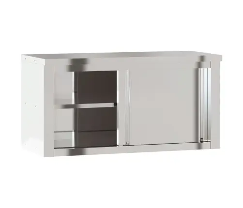 Lükandustega Köögi Seinakapp, Roostevaba Teras