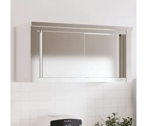 Lükandustega Köögi Seinakapp, Roostevaba Teras