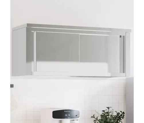 Lükandustega Köögi Seinakapp, Roostevaba Teras