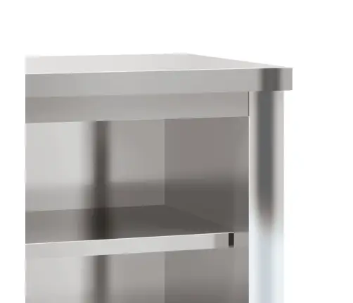 Riiuliga Köögi Seinakapp, Roostevaba Teras