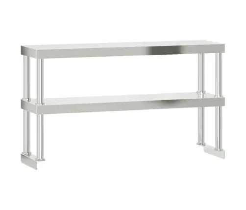 Galda Virsplaukts, 110X30X65 Cm, Nerūsējošs Tērauds Vidaxl