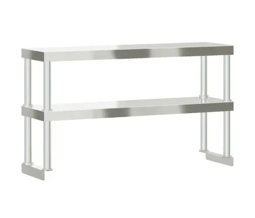 Galda Virsplaukts, 110X30X65 Cm, Nerūsējošs Tērauds Vidaxl