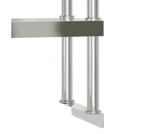 Galda Virsplaukts, 110X30X65 Cm, Nerūsējošs Tērauds Vidaxl