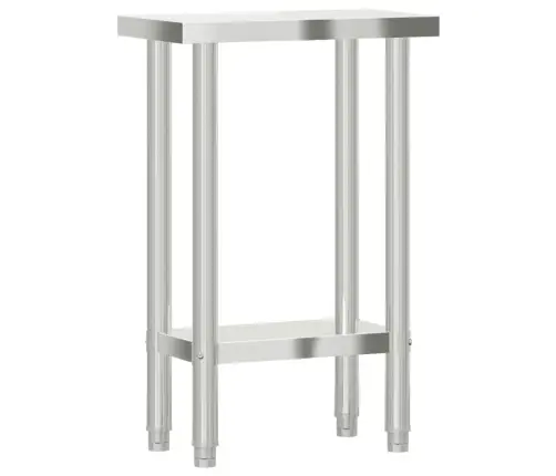 Virtuves Darba Galds, 55X30X85 Cm, Nerūsējošs Tērauds Vidaxl