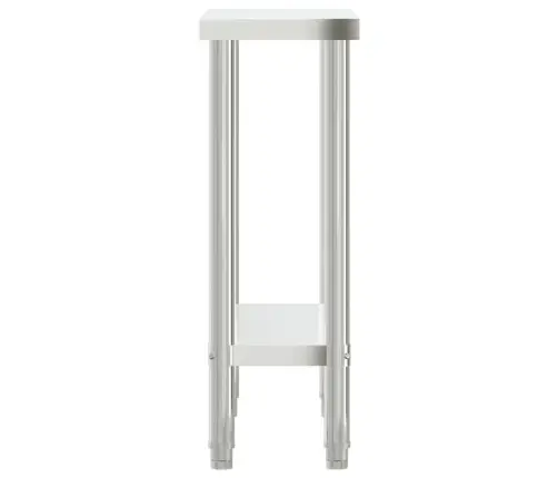 Virtuves Darba Galds, 82,5X30X85 Cm, Nerūsējošs Tērauds Vidaxl