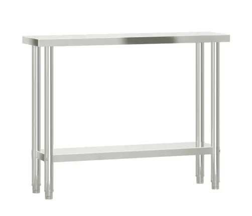 Virtuves Darba Galds, 110X30X85 Cm, Nerūsējošs Tērauds Vidaxl