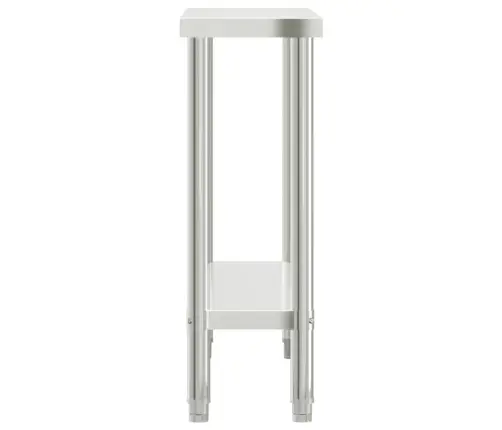 Virtuves Darba Galds, 110X30X85 Cm, Nerūsējošs Tērauds Vidaxl