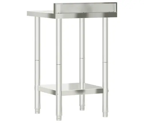 Virtuves Darba Galds, 55X55X93 Cm, Nerūsējošs Tērauds Vidaxl