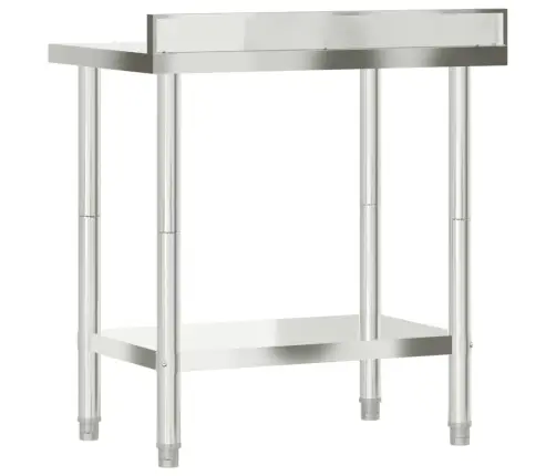 Virtuves Darba Galds, 82,5X55X93 Cm, Nerūsējošs Tērauds Vidaxl