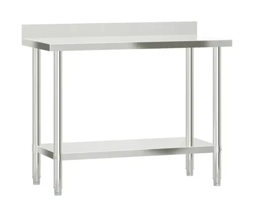 Virtuves Darba Galds, 110X55X93 Cm, Nerūsējošs Tērauds Vidaxl